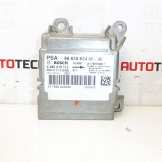 Bosch Peugeot 207 Airbageinheit 9663593480 0285010112 654664