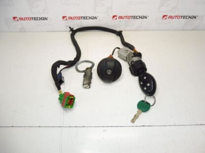 Set von Schlössern und Citroën C8 + 1 Schalterbox 4162Y4 4162Y2